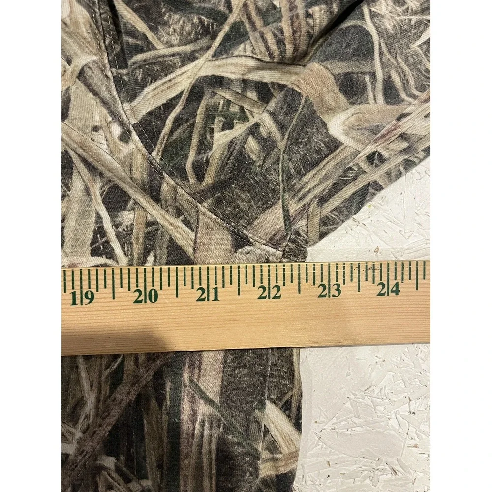 Mossy Oak Shadow Grass Blades Long Sleeve Shirt Mens M‎ Camo Hunting Outdoors